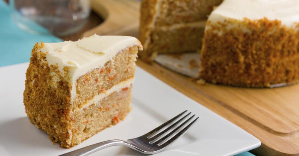 Torta casera de zanahoria