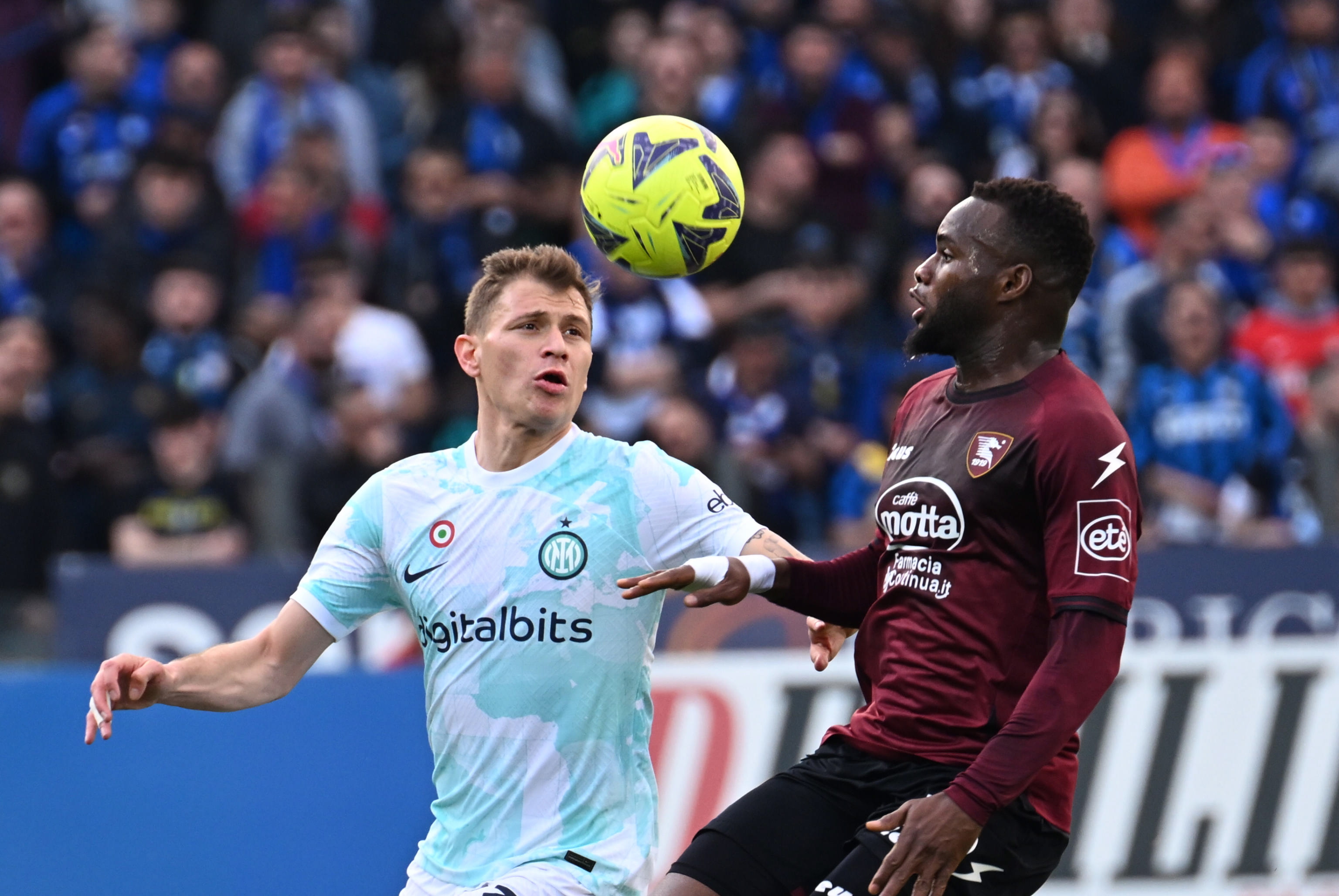Inter dejó escapar la victoria en el descuento ante Salernitana