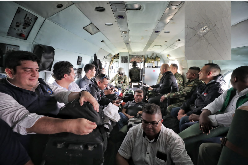 Clan del Golfo sería responsable de ataque a helicóptero en Tierralta, dice Ejército