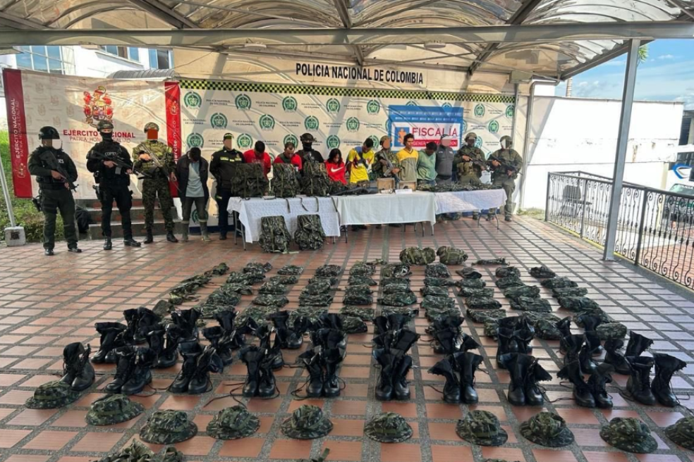 Ejército captura a presuntos integrantes del Clan del Golfo en Risaralda