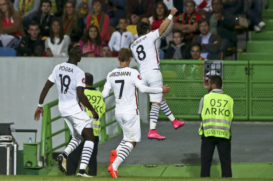 Francia gana a Portugal en un amistoso con gol de Valbuena