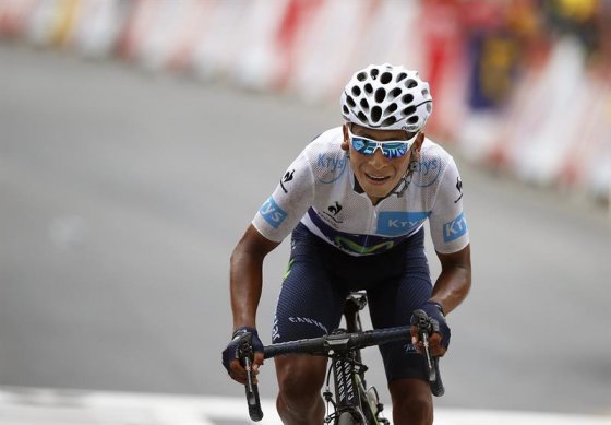 Nairo Quintana asegura el segundo puesto en el Tour de Francia