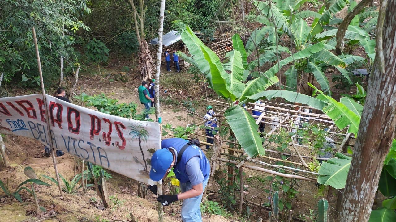 Alcaldía de Bucaramanga recuperó 17 hectáreas de una zona de protección ambiental invadida