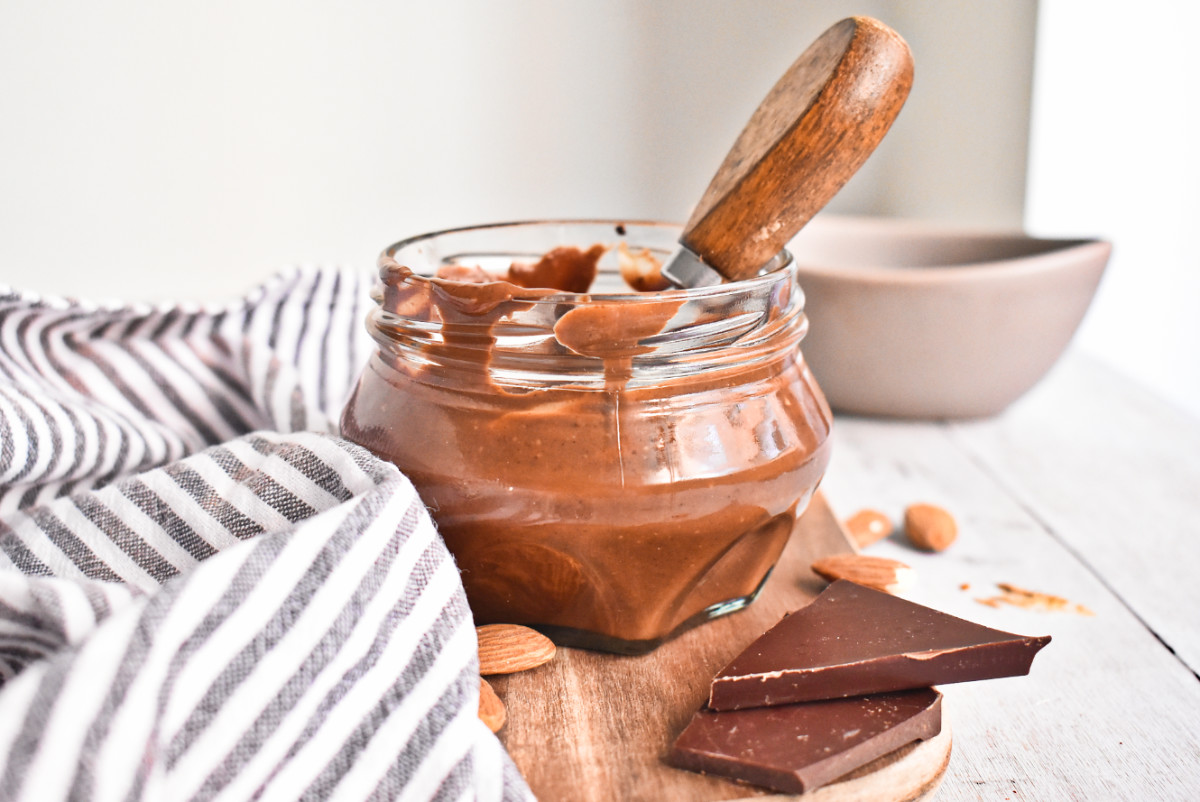 Crema de chocolate untable y saludable