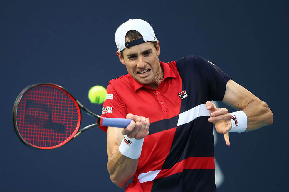 John Isner está en semifinales del Masters 1.000 de Miami