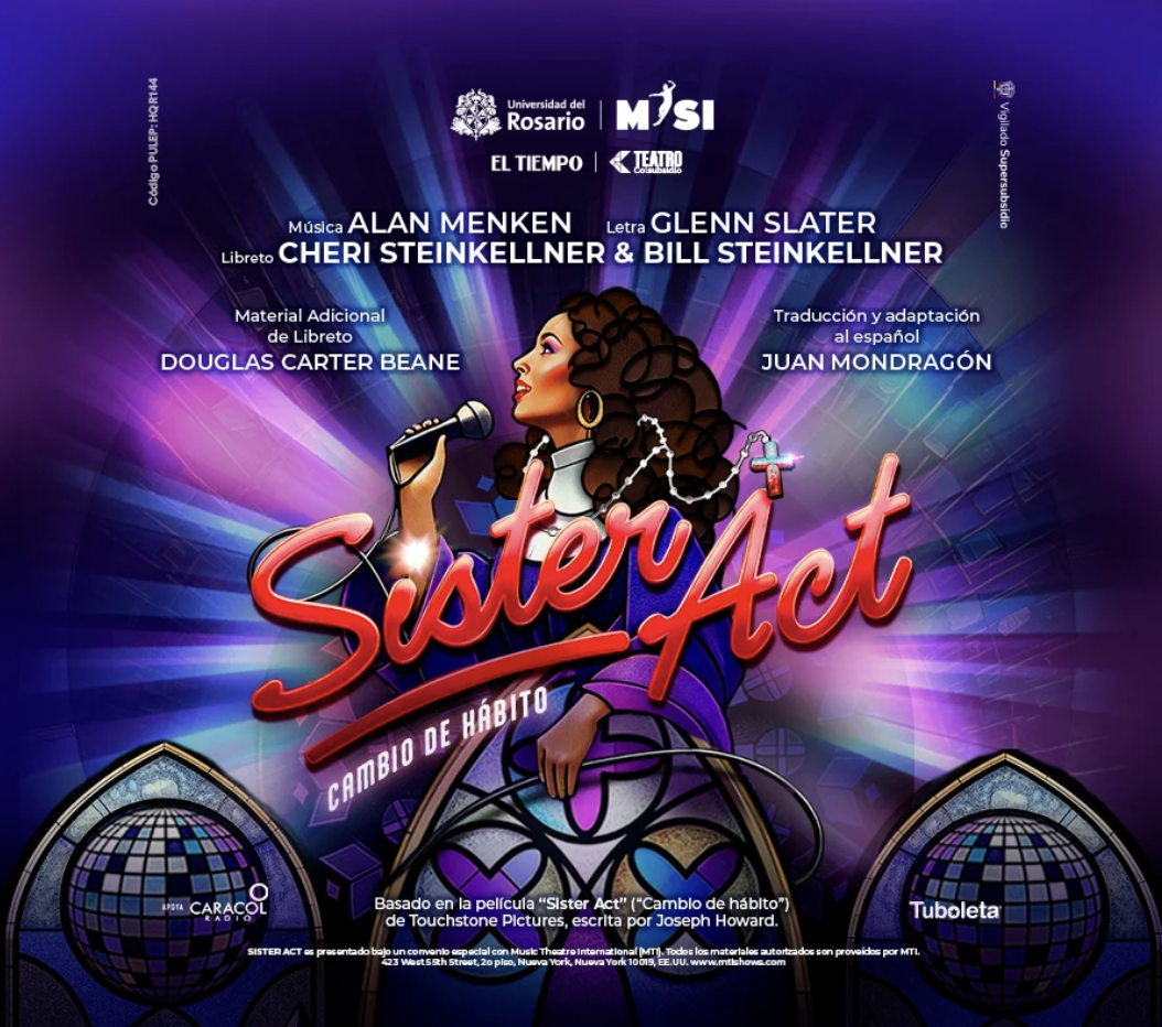 Misi trae a Bogotá la obra “Sister Act” en mayo