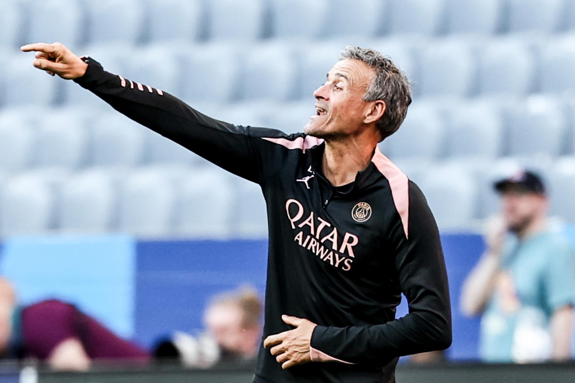 Luis Enrique: “Mi mayor motivación es hacer historia en París”
