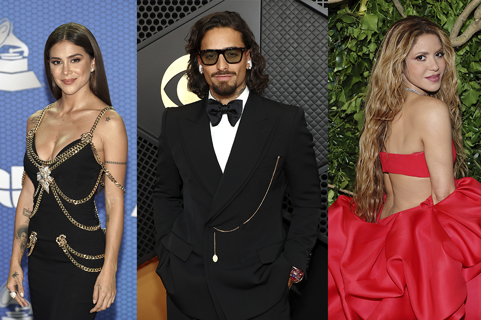 Greeicy, Maluma y Shakira están nominados en los Heat Latin Music Awards.