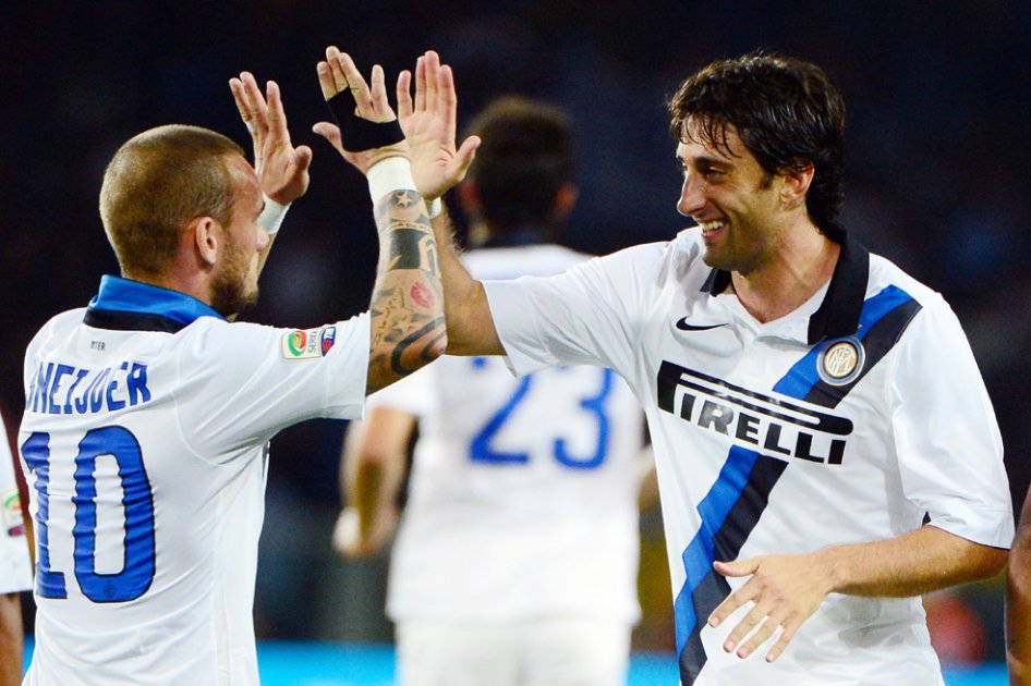 Milito y Cassano dieron al Inter su segunda victoria en el ‘Calcio’