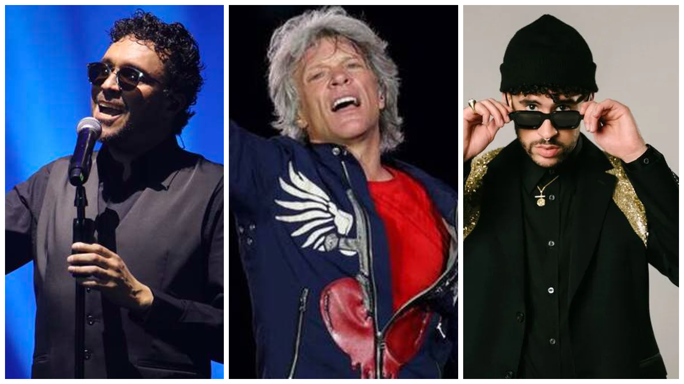 Bon Jovi, Bad Bunny, Andrés Cepeda, Blessd, Villazón y más estrenos del 14 de marzo