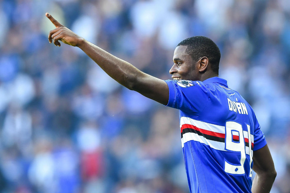 Duván Zapata anotó ante Bolonia su primer gol en la Serie A