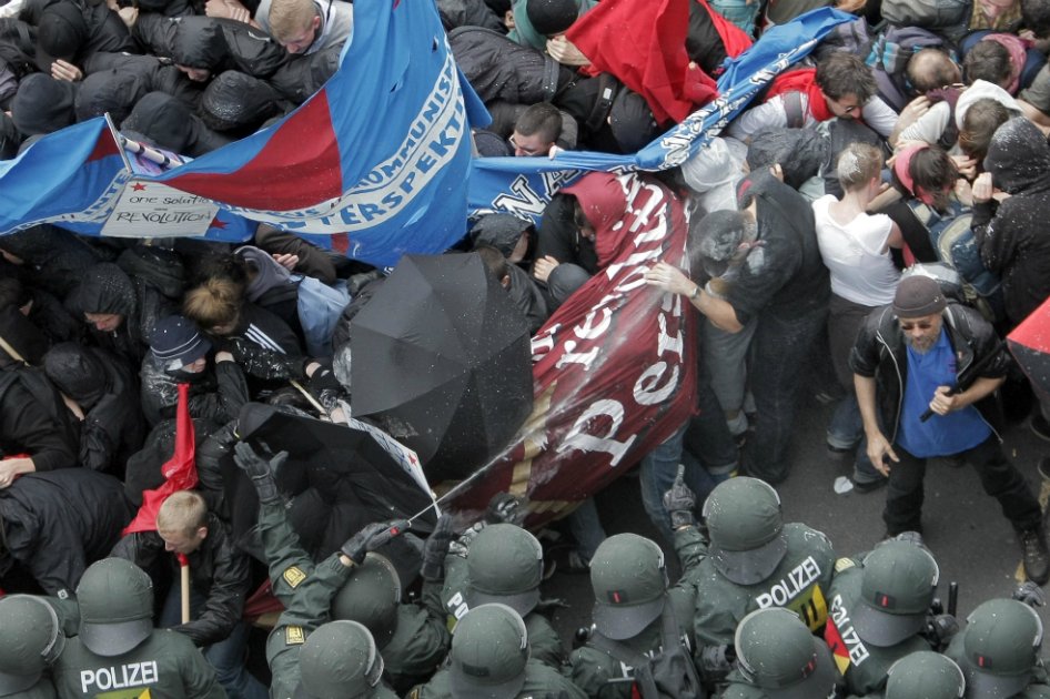 Miles de personas en Alemania protestan contra la austeridad