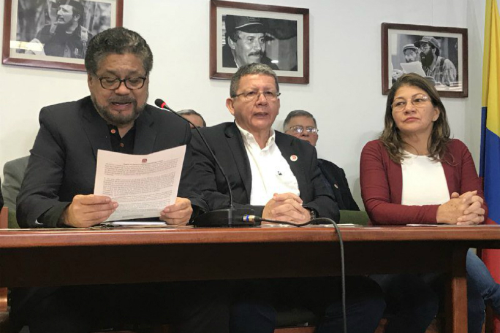 Farc dicen que captura de Santrich pone en riesgo el proceso de paz