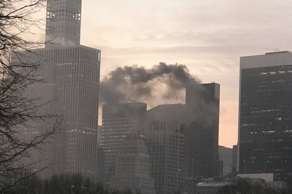 Incendio en la Torre Trump deja un herido grave