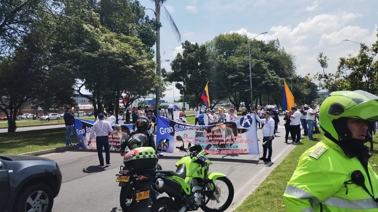 Se reestablece la movilidad en la avenida El Dorado