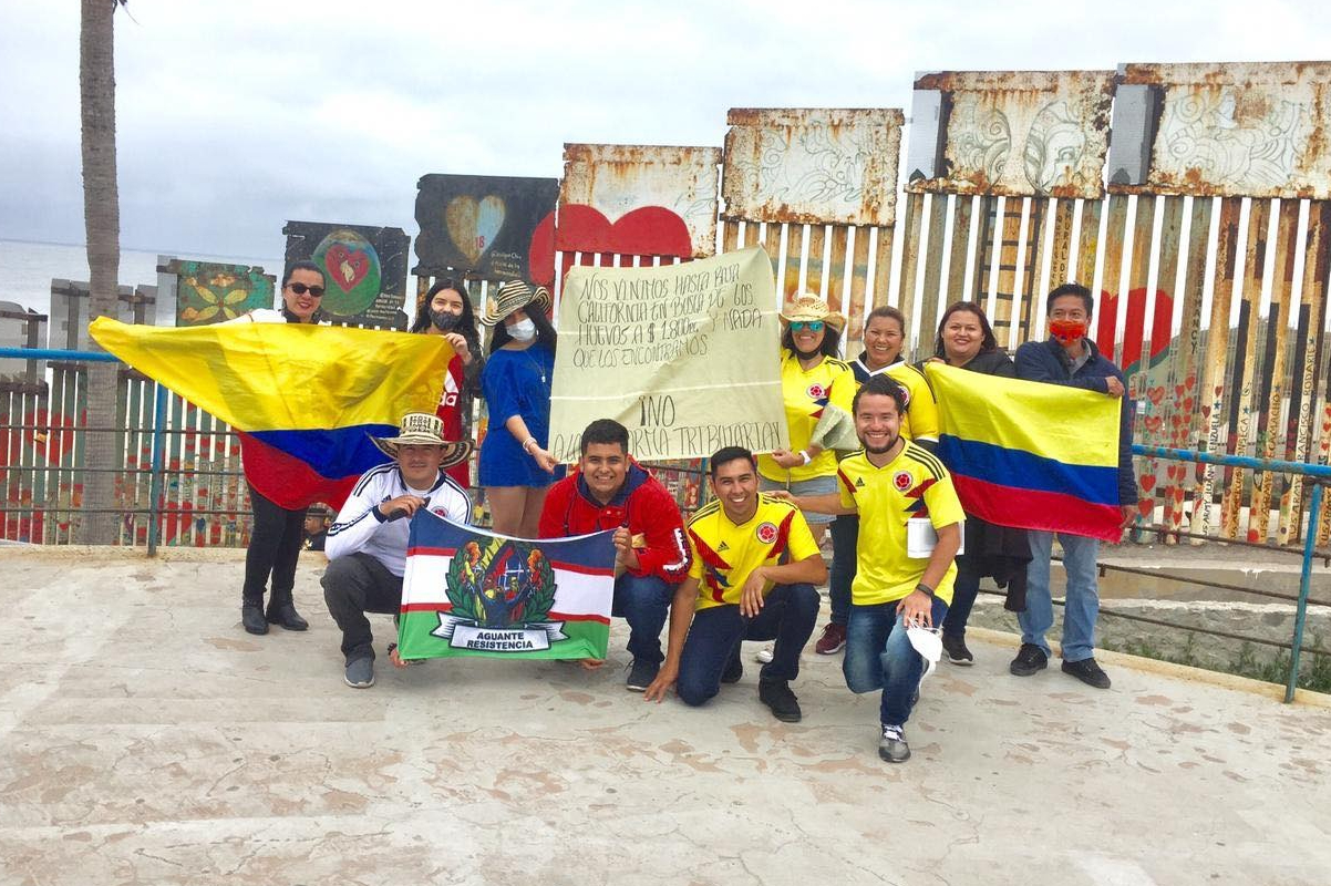 México, EE. UU. y otros países donde los colombianos se sumaron al Paro Nacional