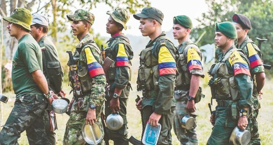 El momento de la refrendación guerrillera