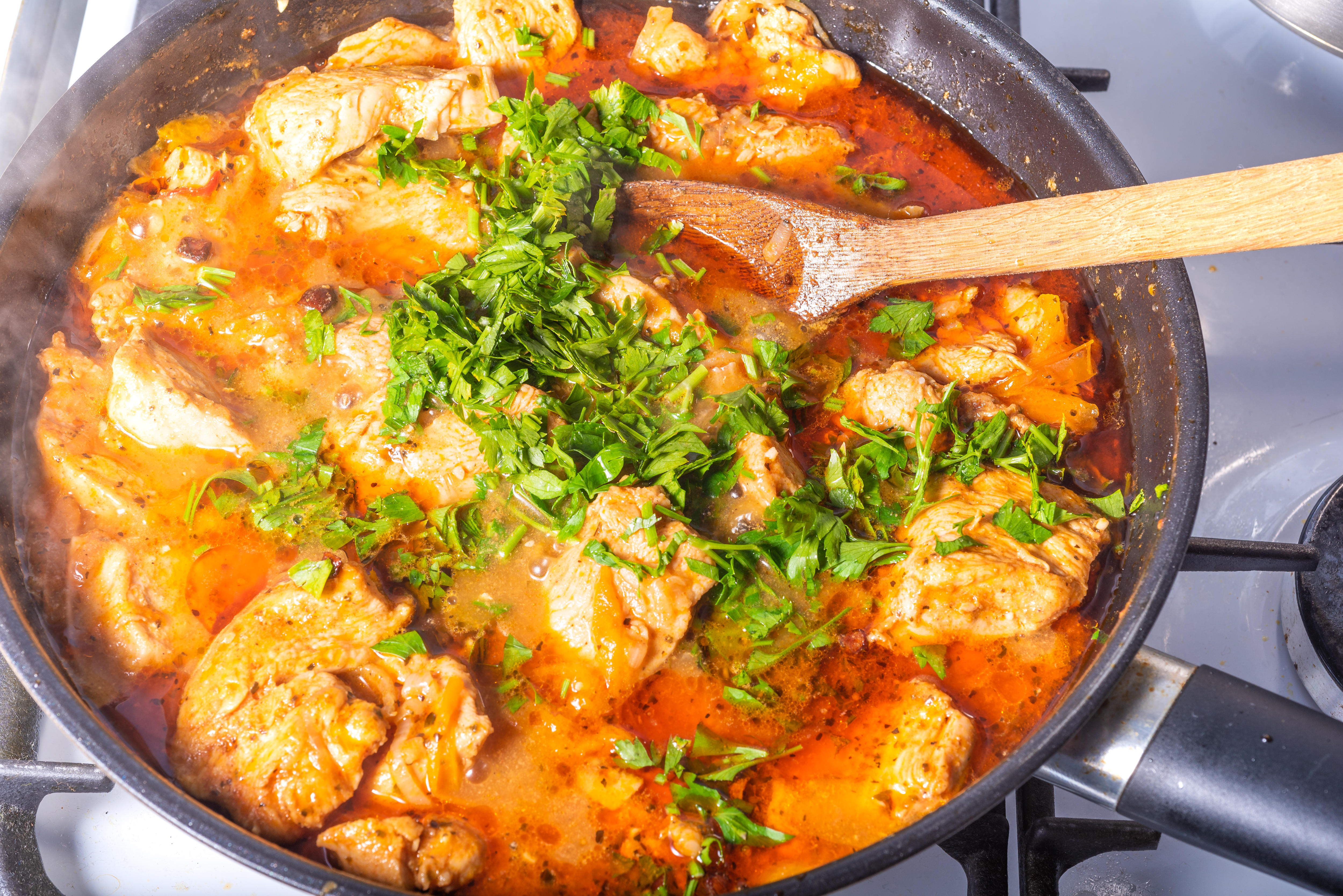 Pollo con mazorca rápido y fácil para preparar en casa