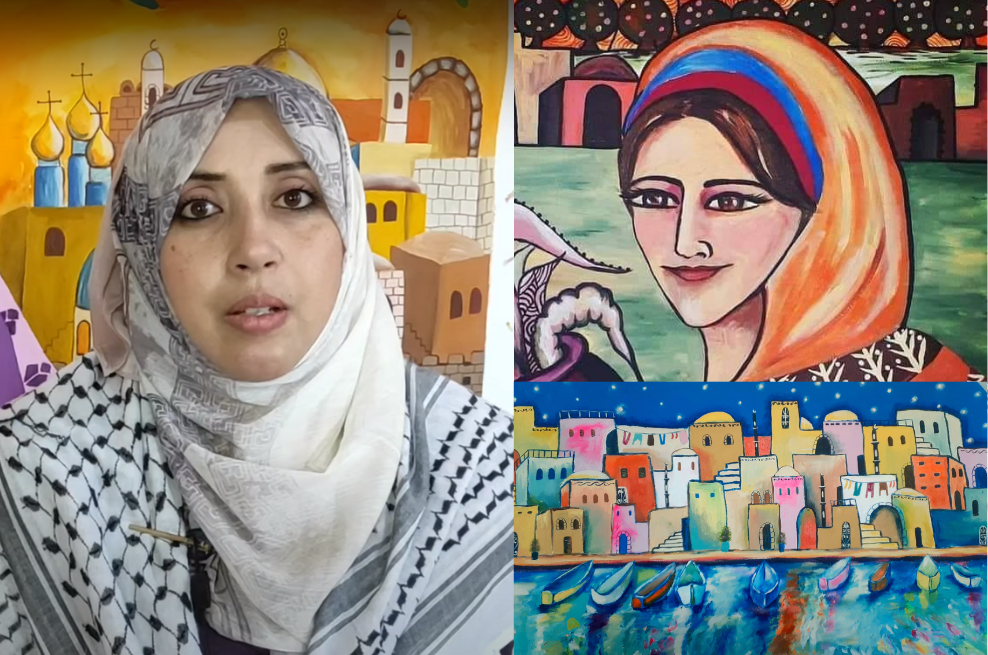 La artista palestina asesinada en La Franja de Gaza