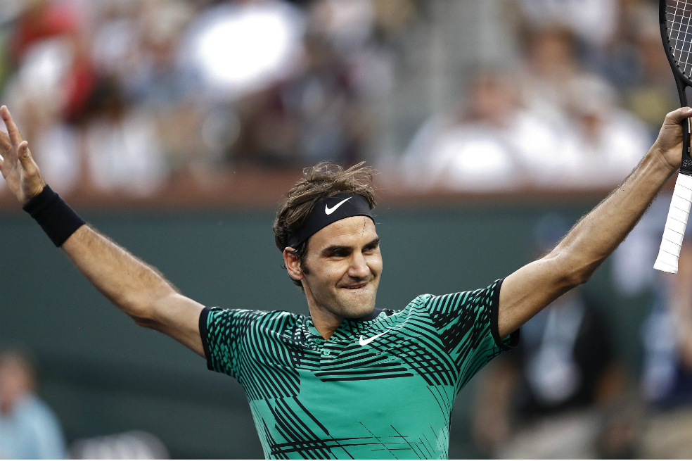 Federer eliminó con autoridad a Nadal del Indian Wells