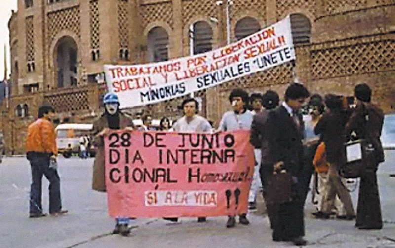 La primera marcha fue en 1983, tres años después de que despenalizaran la homosexualidad en el país. / Manuel Velandia