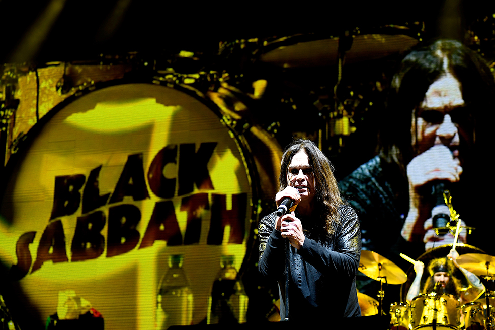 Ozzy Osbourne de Black Sabbath. / Archivo AFP