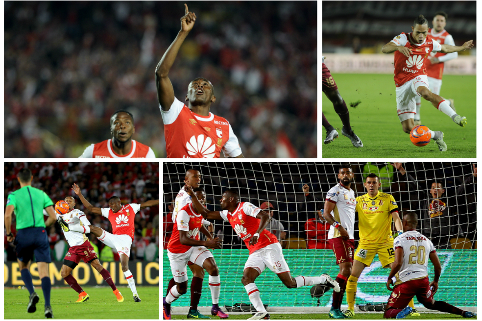 La mejores imágenes de la novena estrella de Independiente Santa Fe