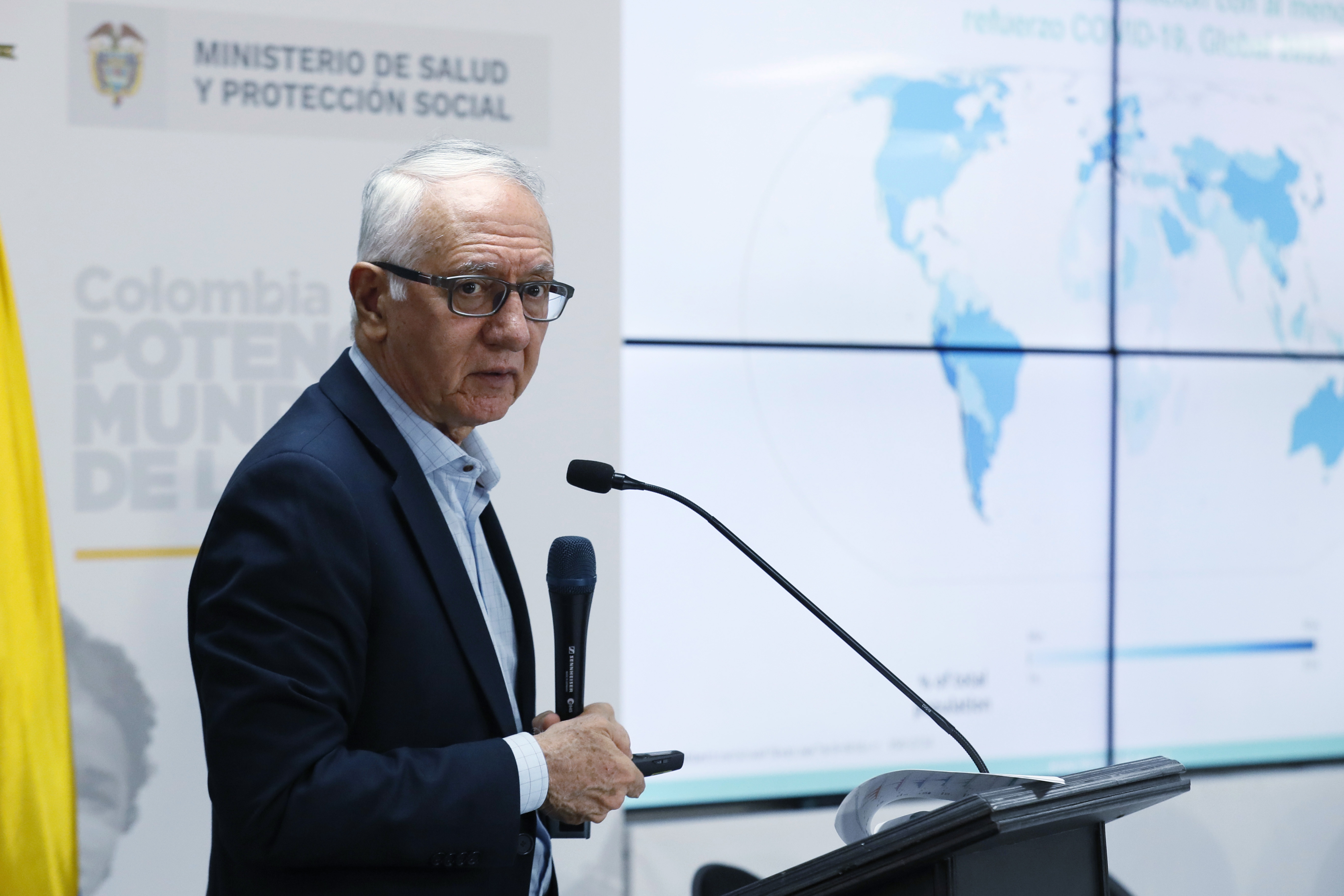 Minsalud responde a Bogotá por déficit de vacunas covid-19 para niños: “no las usaron”