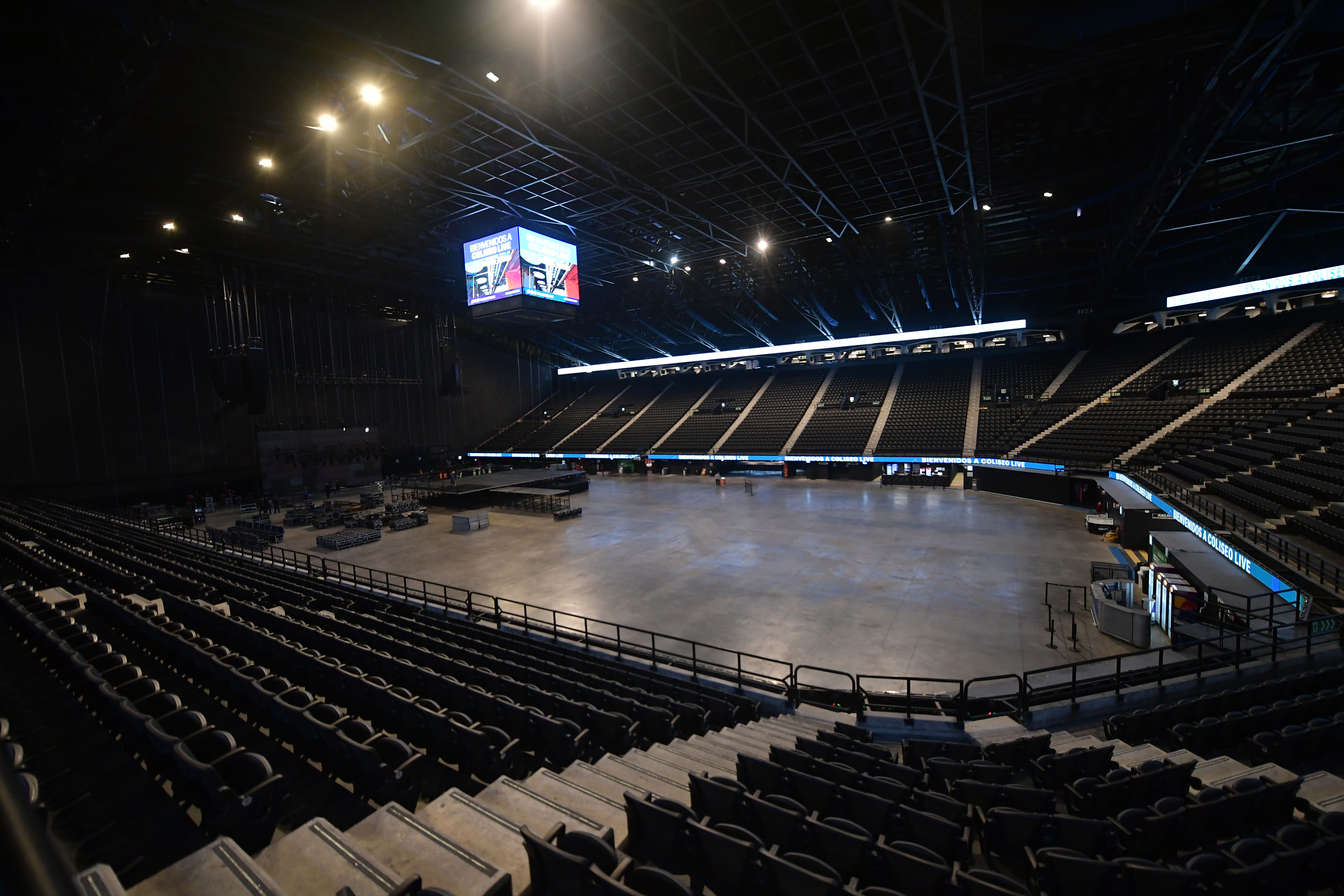 Aspectos del nuevo Coliseo live ubicado en la calle 80 de Bogotá