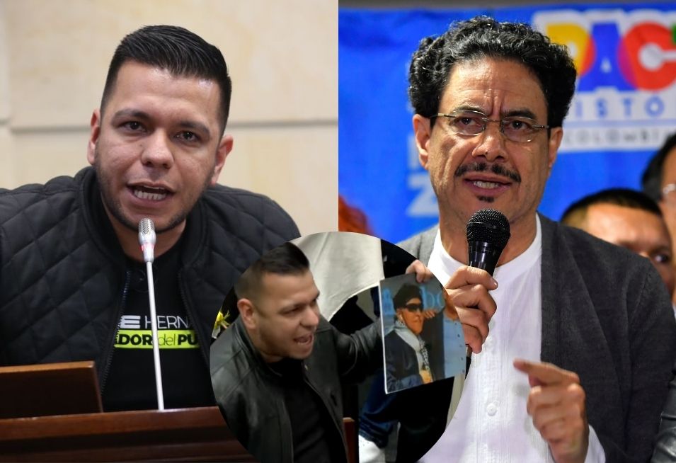 Tenso enfrentamiento entre Jota Pe Hernández e Iván Cepeda en el Congreso