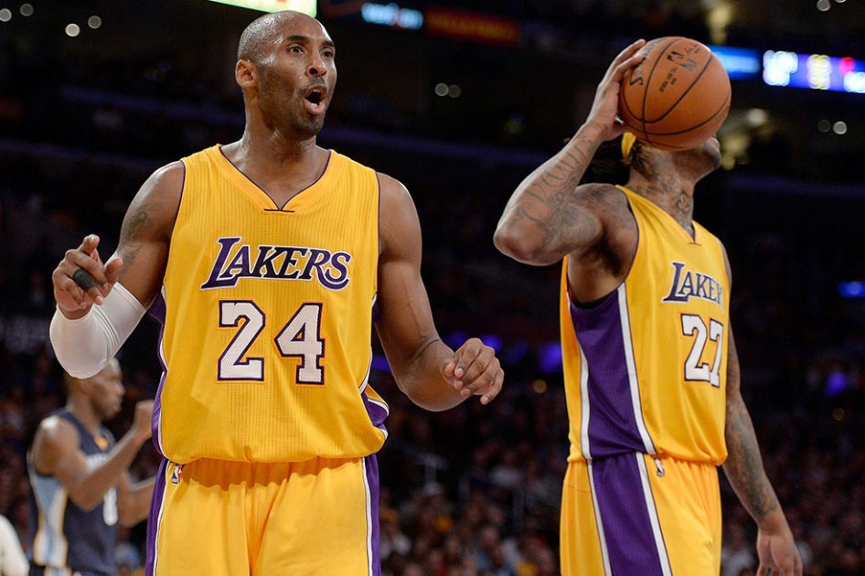 Kobe Bryant, jugador de Los Ángeles Lakers. Foto: AFP