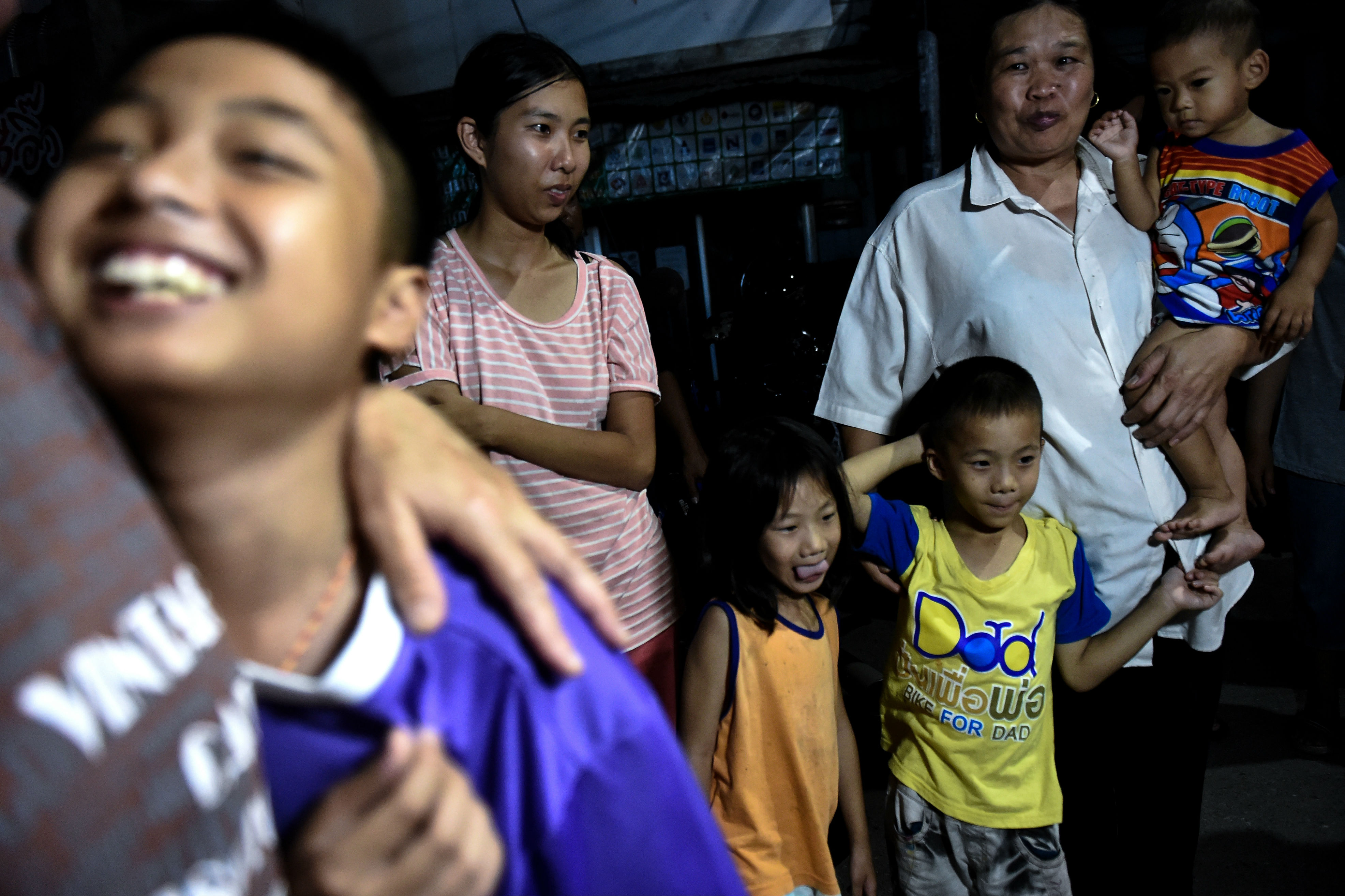 Ellos son los 13 jóvenes que fueron rescatados de la cueva en Tailandia