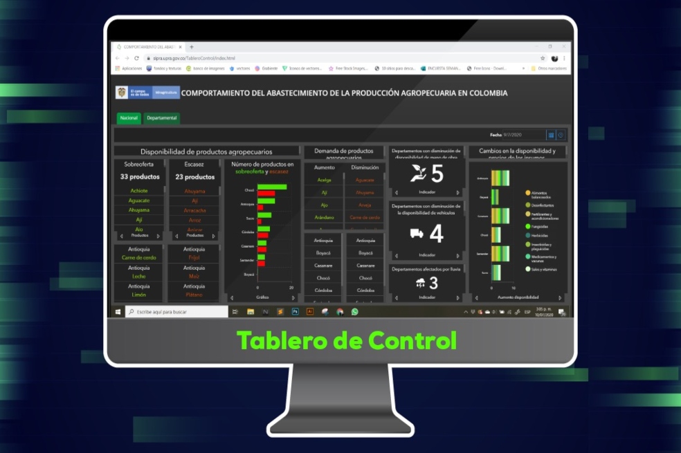 Lanzan herramienta en línea para conocer disponibilidad de productos agropecuarios