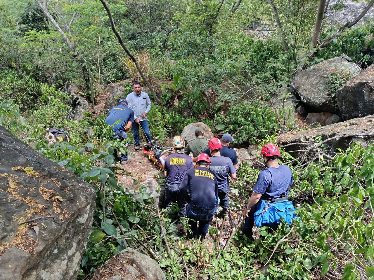 Hombre, que cayó a un abismo de 30 metro en Barichara, sobrevivió, ¿qué pasó?