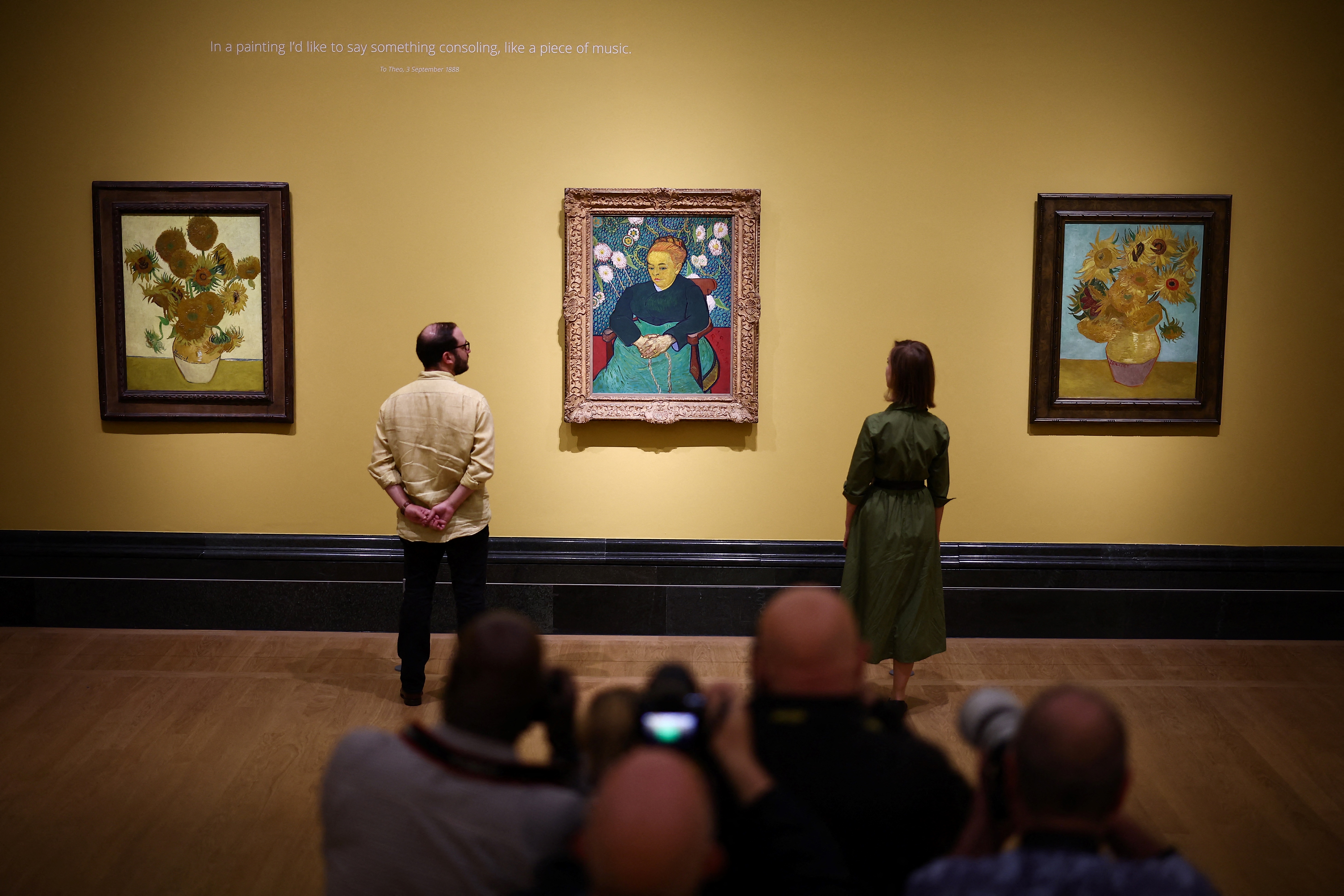 El tríptico de Vincent van Gogh que volvió a estar junto después de 100 años