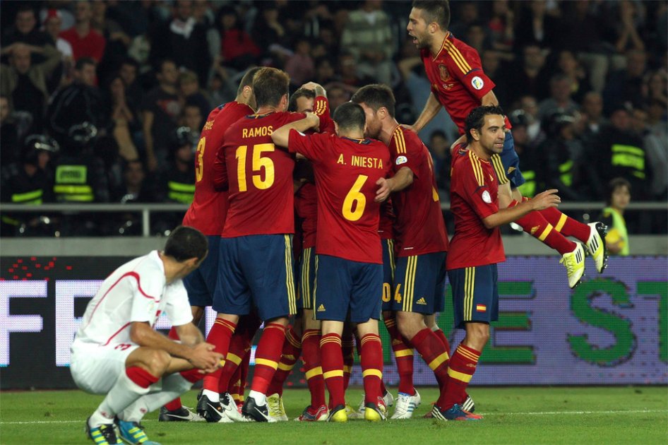 Apretado triunfo de España sobre Georgia