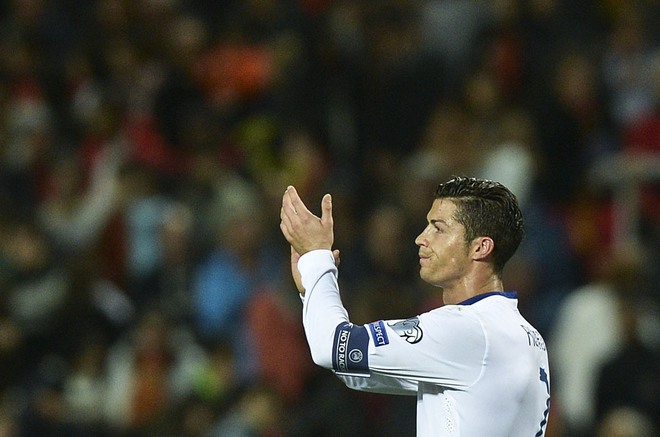 Cristiano Ronaldo salvó a Portugal ante Armenia