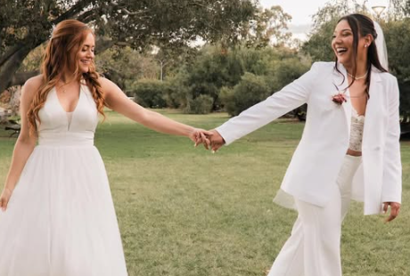Andrea Fernández, ex participante del Desafío 2017, se casó con su novia en Australia