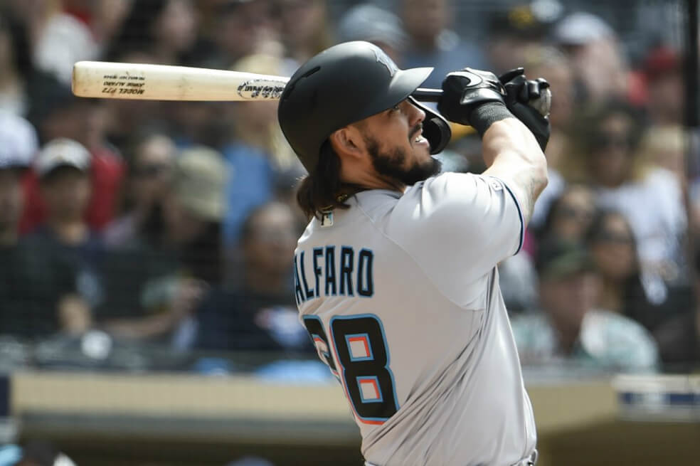 Jorge Alfaro no deja de brillar con los Marlins