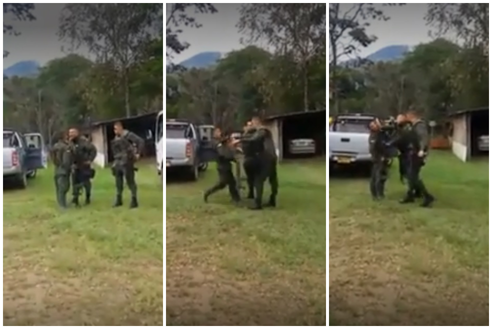 Investigan agresión de patrullero a auxiliar de Policía por llamado de atención en 2016