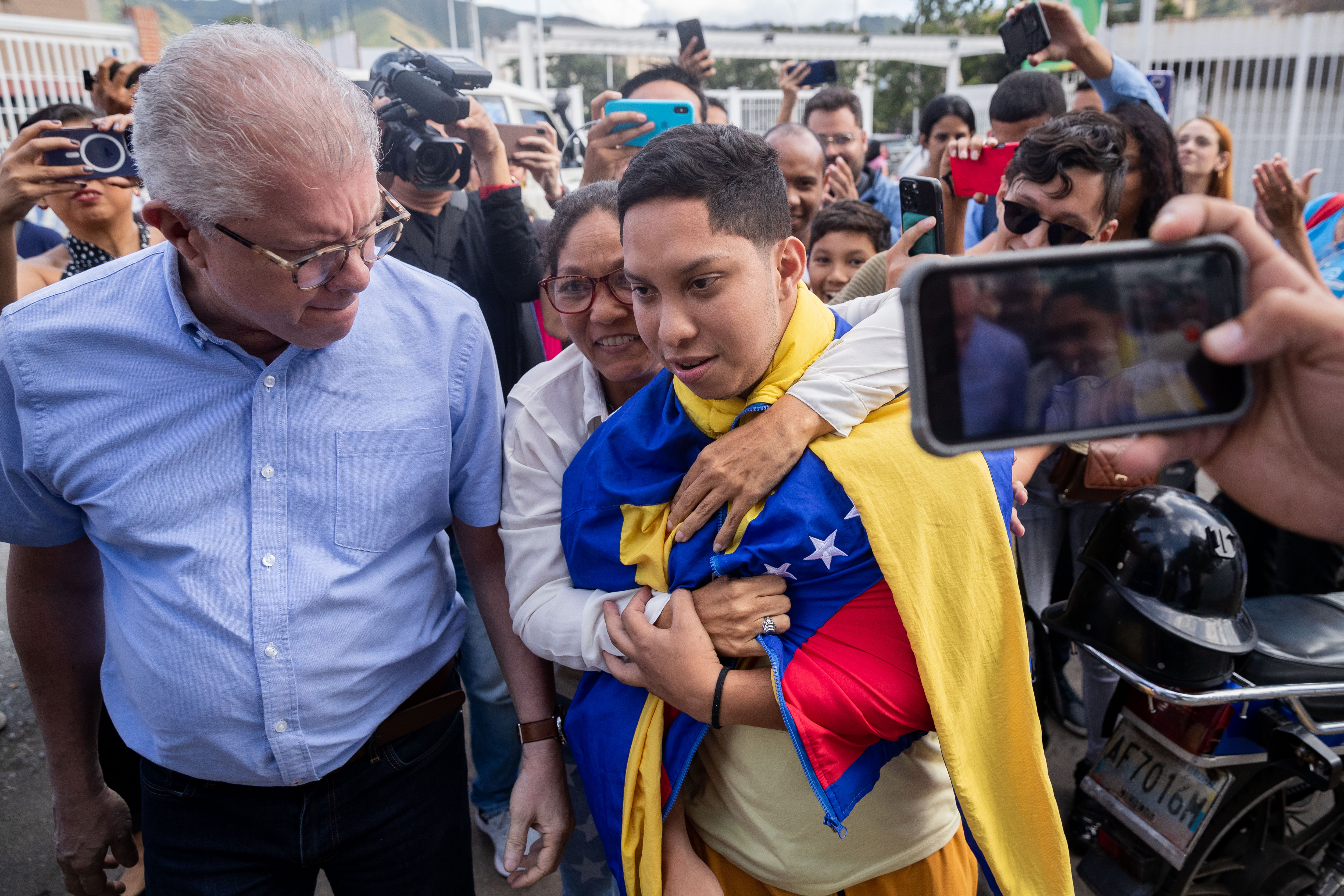 John Álvarez, el estudiante que duró cuatro meses preso, fue liberado en Venezuela