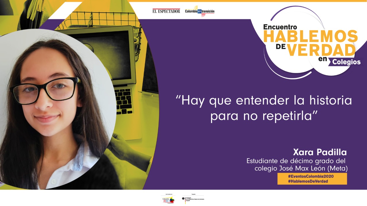 “Entender por qué somos diferentes es una base sólida para la paz”: estudiante del Meta