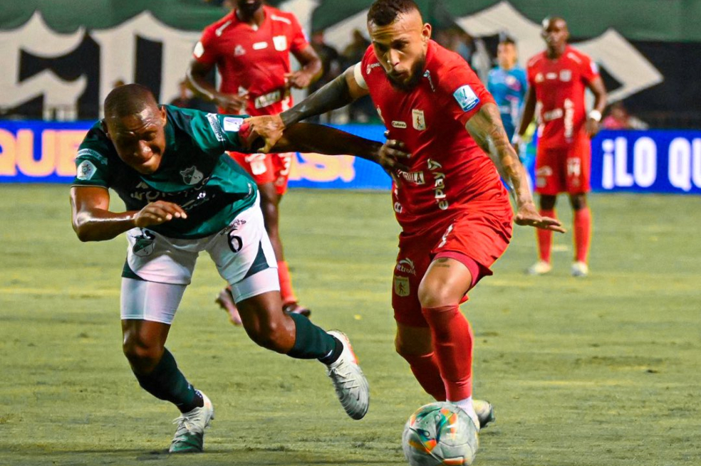 Cali y América empataron 1-1 en la clásico vallecaucano de la Liga BetPlay
