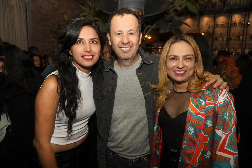 Karen Salazar, Alejandro Villalobos y Ángela Sarmiento