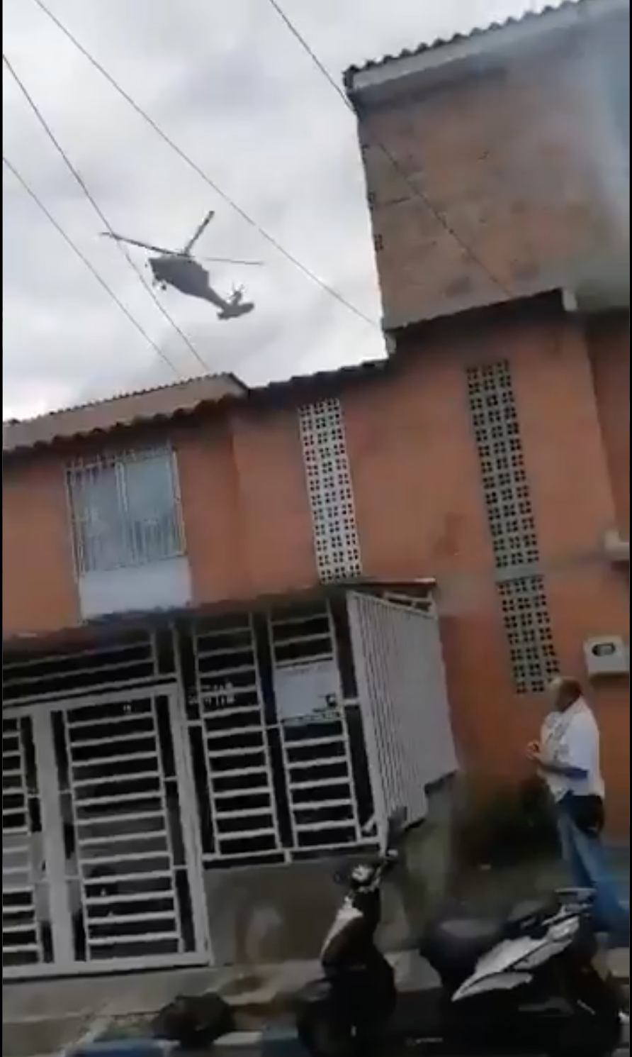 “Es una zona de guerra”: manifestantes denuncian sobrevuelo de helicóptero en Buga