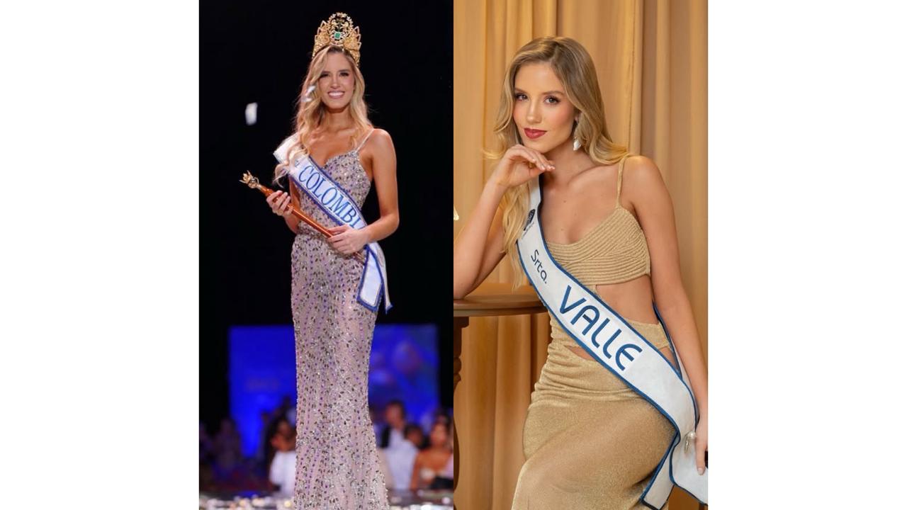 Ella es María Antonia Mosquera, la nueva Miss Colombia, pero no irá a Miss Universo