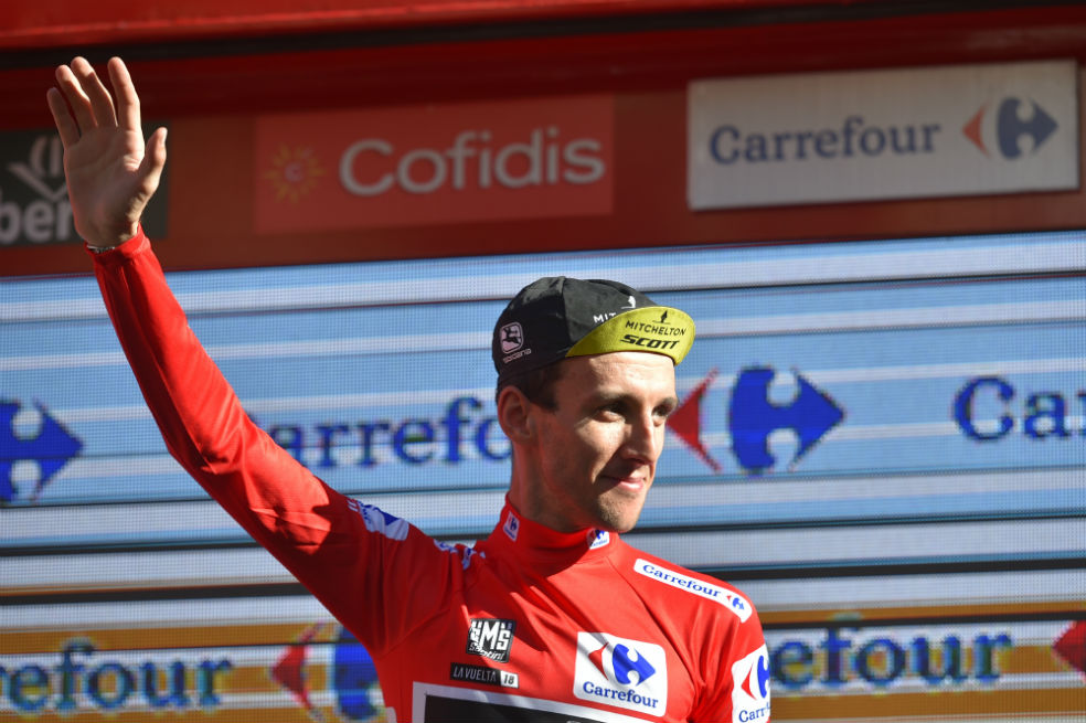Simon Yates se afianzó en el liderato de la Vuelta a España