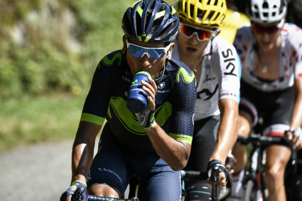 Tras la etapa 16, Nairo Quintana volvió al top 10 del Tour de Francia