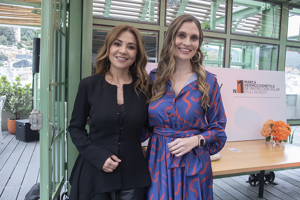 Daniela Martinez y Lina Quiroz La Roche Posey La Roche Posay
