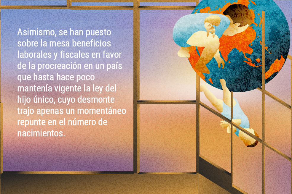 Subsidios y… ¿mascotas? Los incentivos para aumentar la natalidad en el este de Asia.